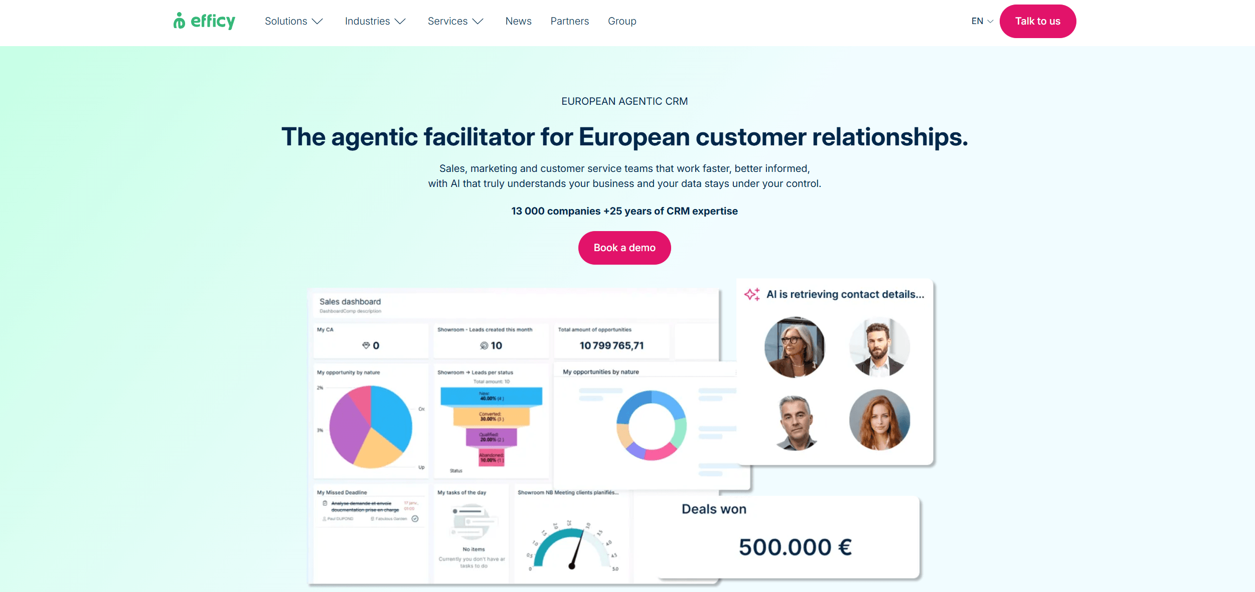 efficy crm en